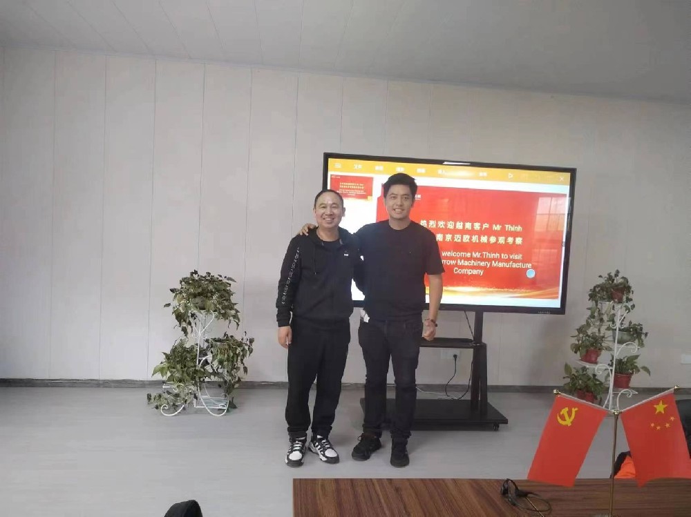 越南、印度客戶來(lái)我司參觀考察